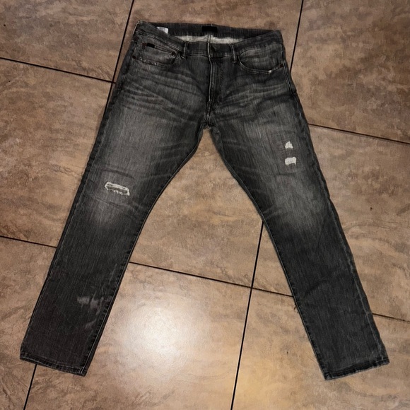Ralph Lauren Men's Charcoal Slim Jeans 35/32 - Picture 1 of 5